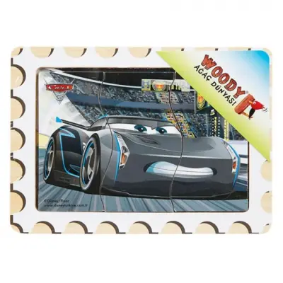 Sunman Tahta Puzzle Geçmeli Oyunlar Cars 3 Parça - 2