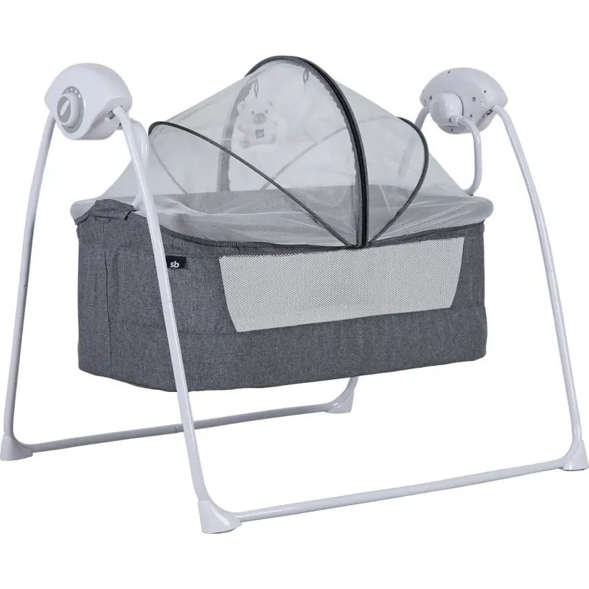 Sunny Baby 9146 Caretta Elektrikli Beşik Gri - 1