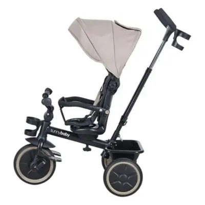 Sunny Baby New Safari Çift Yönlü Üç Tekerli Bisiklet Bej B63  - 5