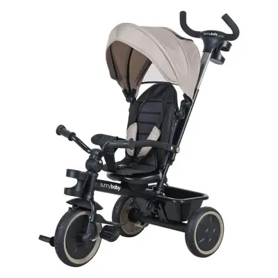 Sunny Baby New Safari Çift Yönlü Üç Tekerli Bisiklet Bej B63 
