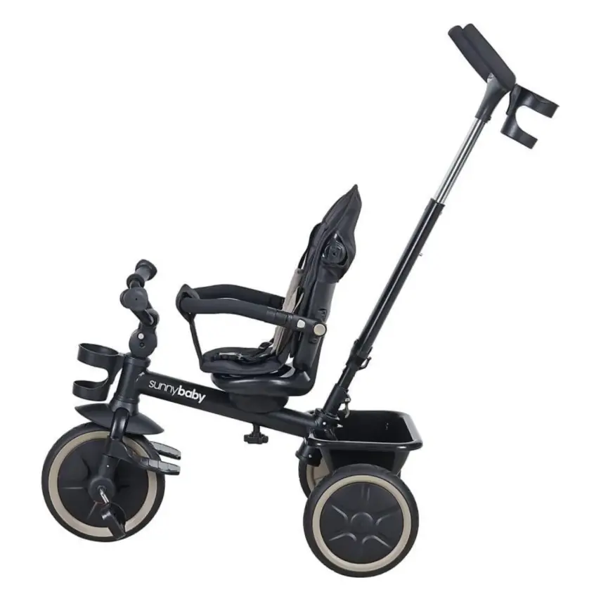 Sunny Baby New Safari Çift Yönlü Üç Tekerli Bisiklet Bej B63  - 16
