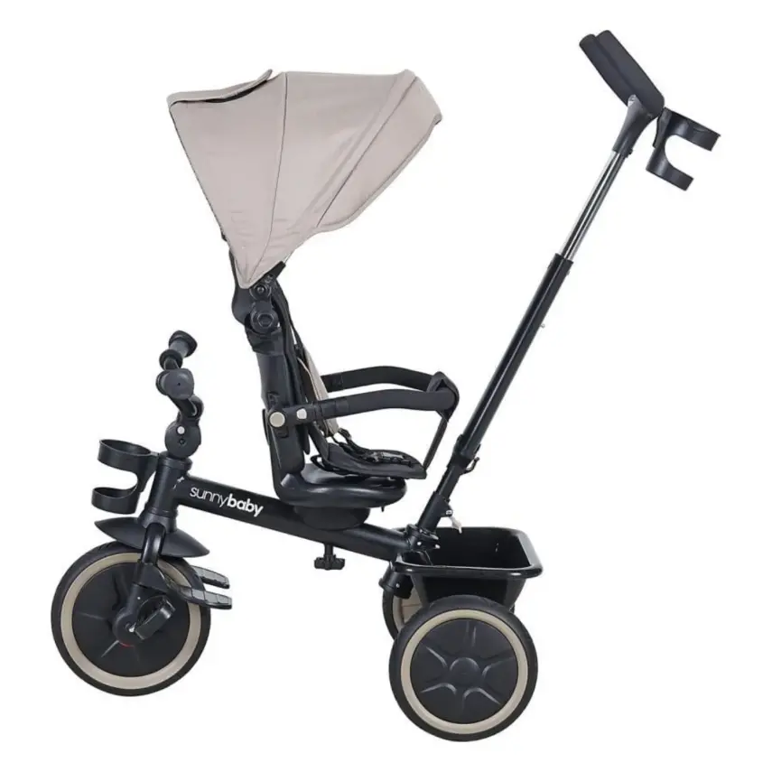 Sunny Baby New Safari Çift Yönlü Üç Tekerli Bisiklet Bej B63  - 3