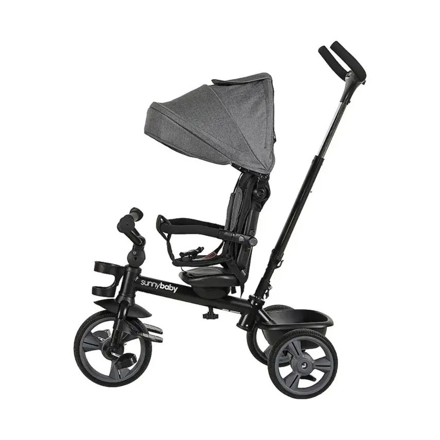 Sunny Baby New Safari Çift Yönlü Üç Tekerli Bisiklet Füme B63 - 2