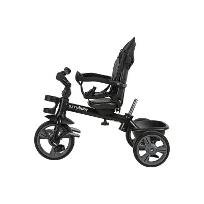 Sunny Baby New Safari Çift Yönlü Üç Tekerli Bisiklet Füme B63 - 6