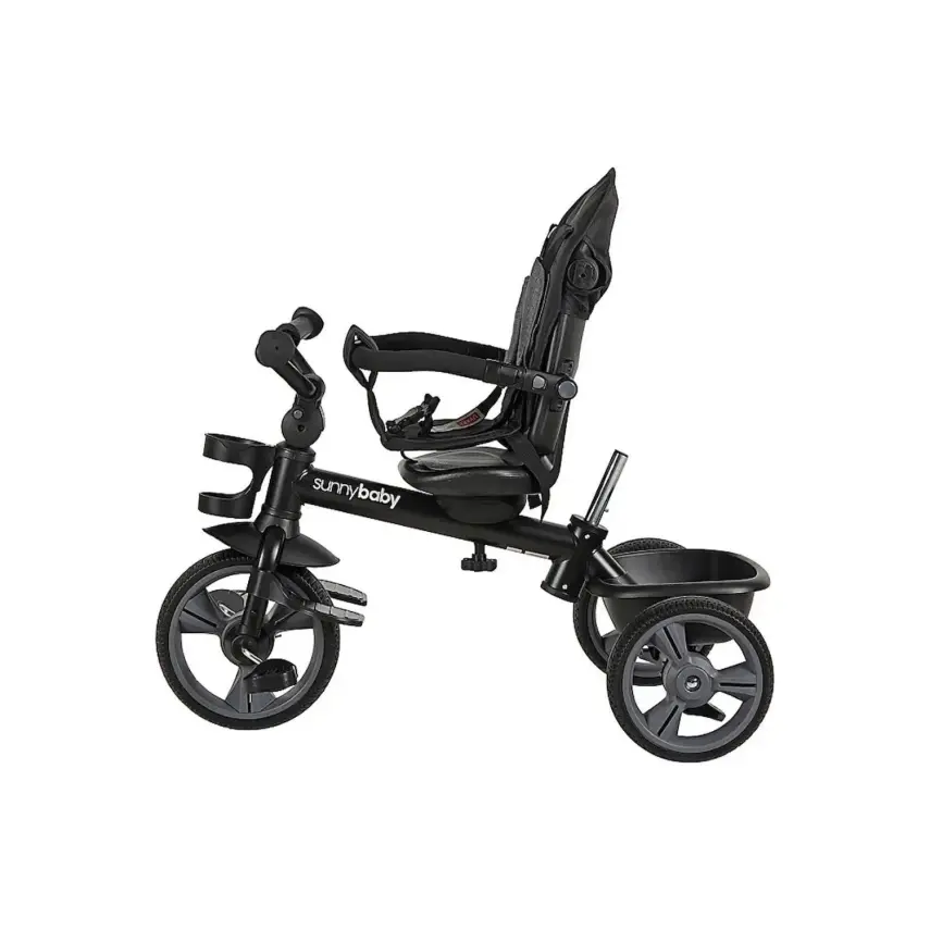 Sunny Baby New Safari Çift Yönlü Üç Tekerli Bisiklet Füme B63 - 6