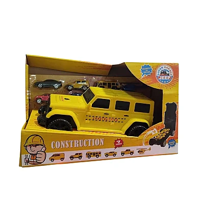 Super Garage Jeep İnşaat Temalı