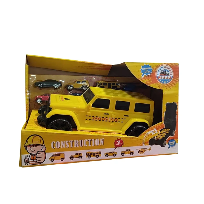 Super Garage Jeep İnşaat Temalı - 1