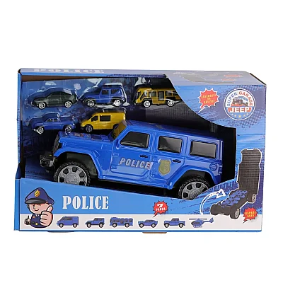 Super Garage Jeep Polis Temalı