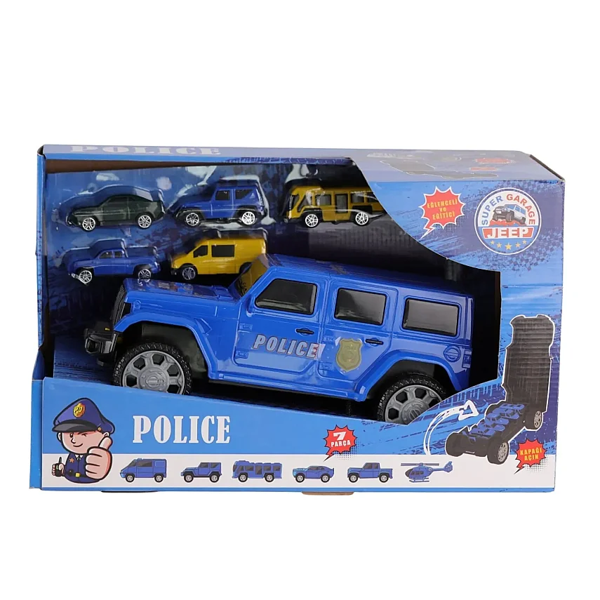 Super Garage Jeep Polis Temalı - 1