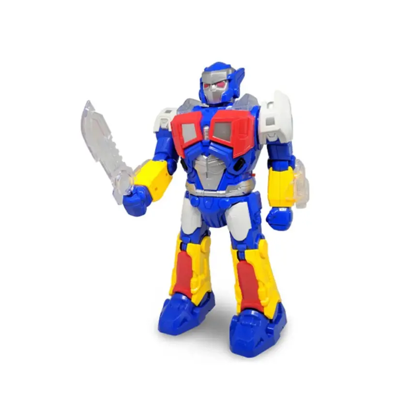 Süper Savaşçı Robot Işıklı Sesli Ve Pilli - 1