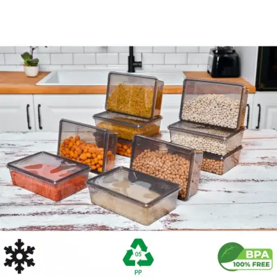 Supercupp Saklama Kabı Gri 1000gr 10lu (1)