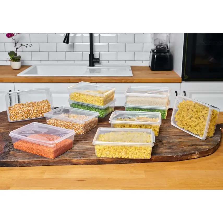 Supercupp Saklama Kabı Şeffaf 1000gr 10lu - 2