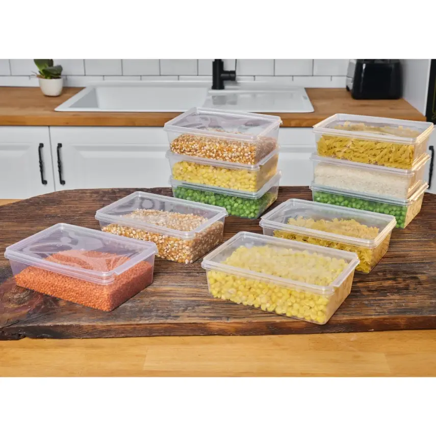 Supercupp Saklama Kabı Şeffaf 1000gr 10lu - 3