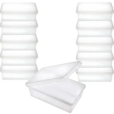 Supercupp Saklama Kabı Şeffaf 600gr 10lu - 1