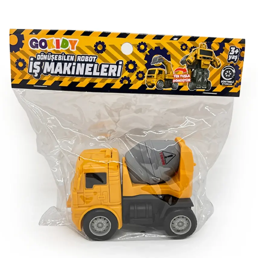 Sürtmeli Dönüşebilen İş Makinası( Mikser-Kamyon-Kepçe-Tanker) - 6