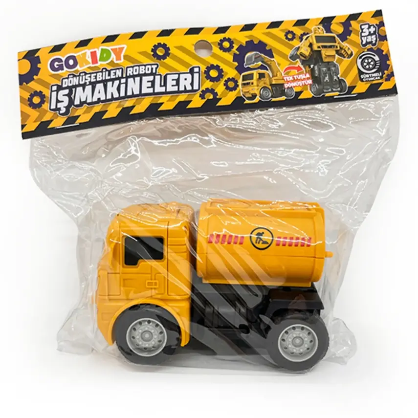 Sürtmeli Dönüşebilen İş Makinası( Mikser-Kamyon-Kepçe-Tanker) - 2