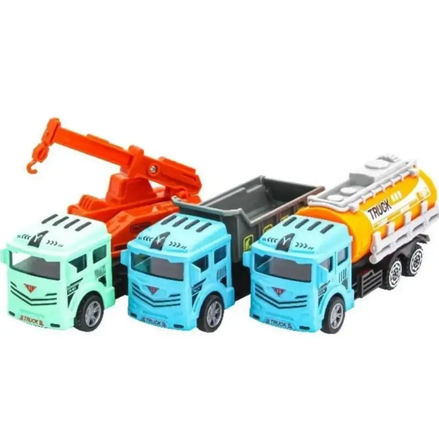 Sürtmeli Metal Asorti İş Kamyonları - 1