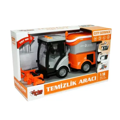 Sürtmeli Sesli Işıklı Kar Temizlik Aracı 1:16 - 4