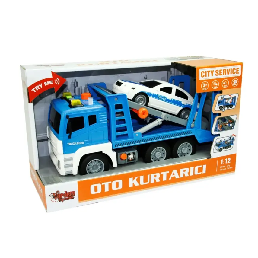 Sürtmeli Sesli Işıklı Oto Kurtarıcı 1:12 - 3