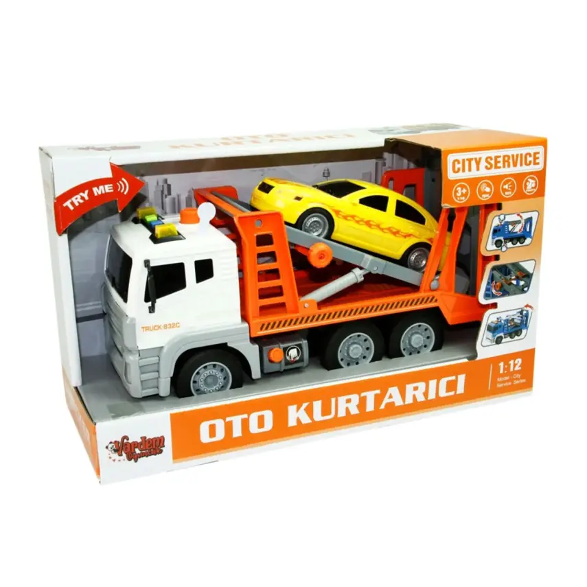 Sürtmeli Sesli Işıklı Oto Kurtarıcı 1:12 - 4