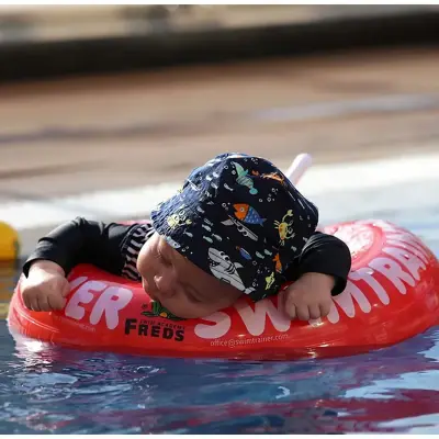 Swimtrainer 3 Ay-4 Yaş Yüzme Simidi Kırmızı - 9