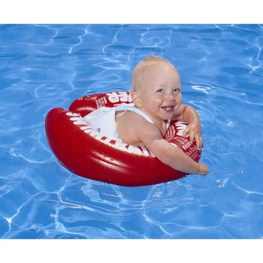 Swimtrainer 3 Ay-4 Yaş Yüzme Simidi Kırmızı - 6