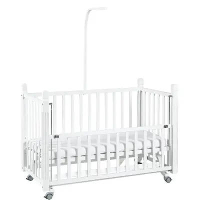 Tahterevalli Cuppa Beşik 60x120 cm Beyaz ve Beyaz Uyku Seti - 3