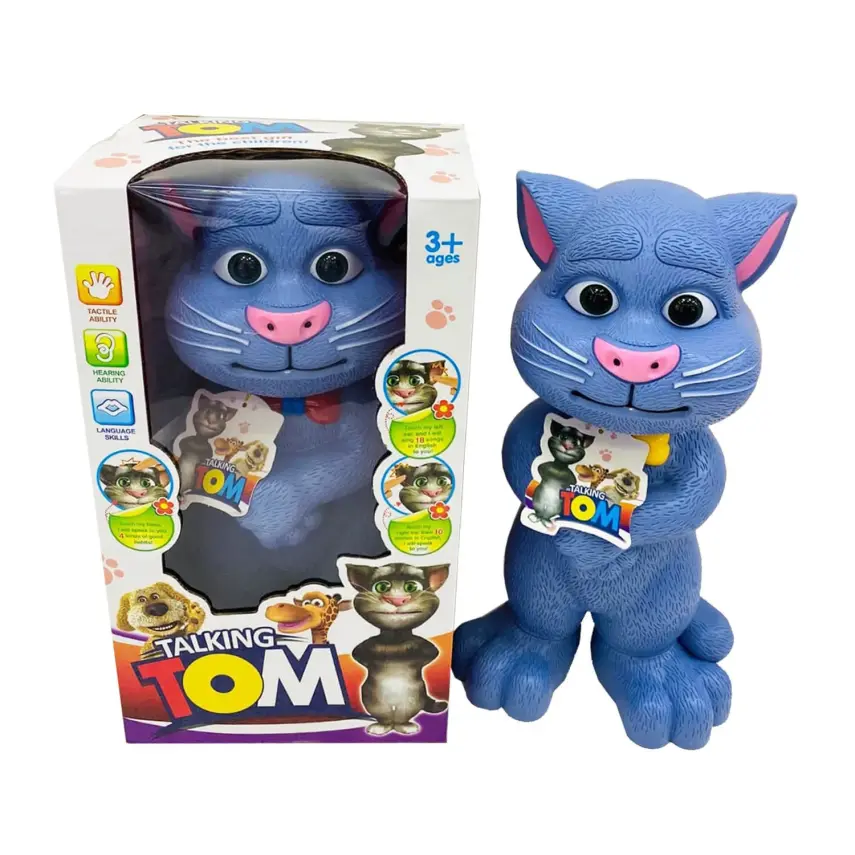Talking Tom Pilli Müzikli Kayıt Alan Dokunmatik - 1