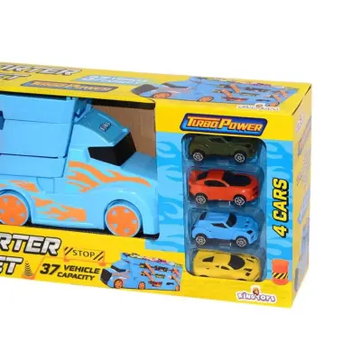 Taşıyıcı Tır 4 Arabalı Trafik Setli (1)