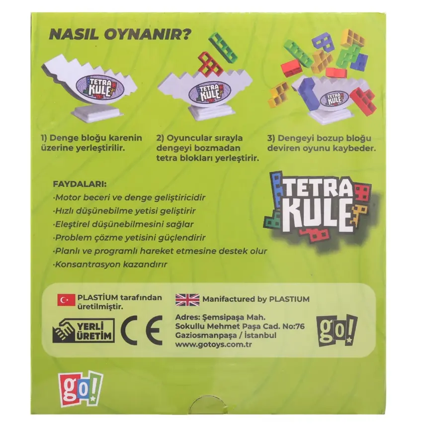 Tetra Kule Denge Oyunu - 3
