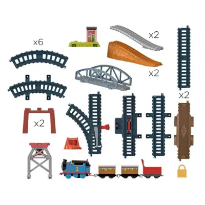 Thomas ve Arkadaşları 3'ü 1 Arada Kargo Macerası Oyun Seti - 10