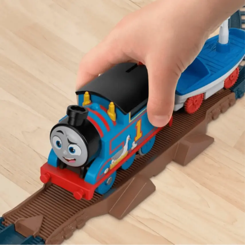 Thomas ve Arkadaşları Thomas ve Skiff Açılır Köprü Macerası Motorlu Trenli - 6