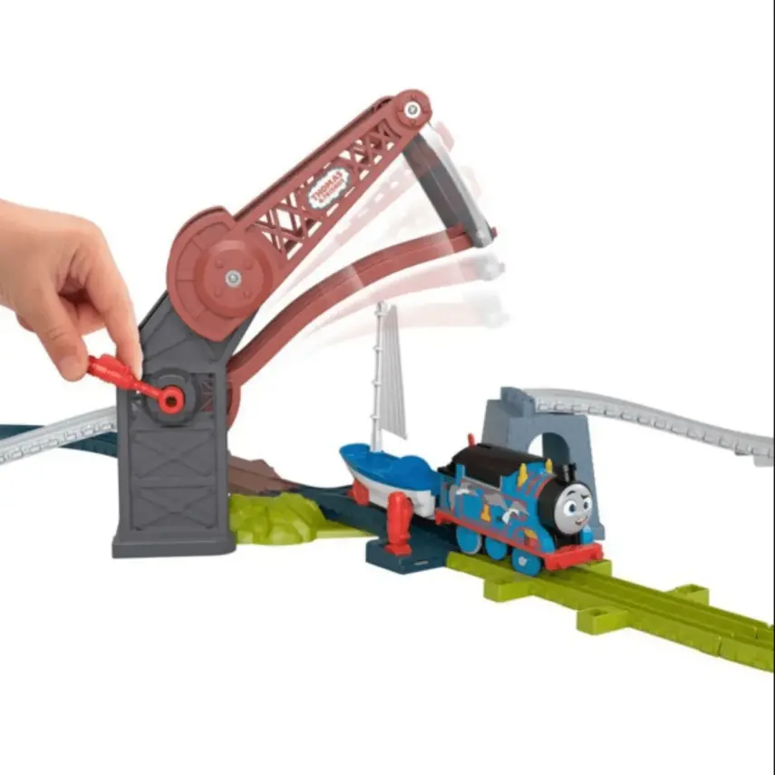 Thomas ve Arkadaşları Thomas ve Skiff Açılır Köprü Macerası Motorlu Trenli - 7