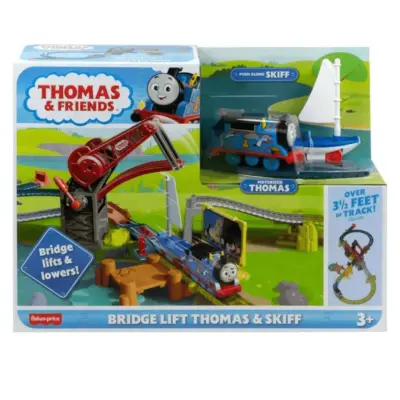 Thomas ve Arkadaşları Thomas ve Skiff Açılır Köprü Macerası Motorlu Trenli - 5
