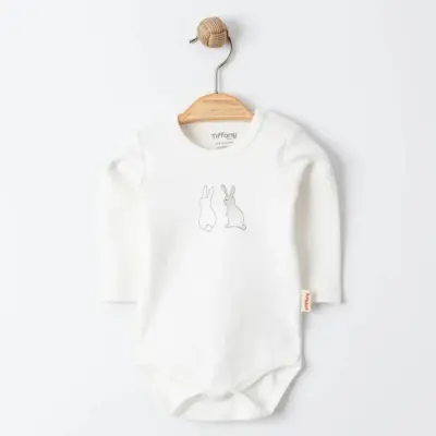 Tiffany Bebek Body Takımı Uzun Kol 3lü Rabbit Theme - 3