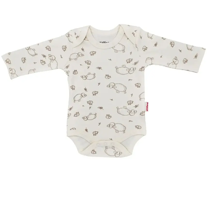 Tiffany Bebek Body Uzun Kol Lamb Organik Theme - 2