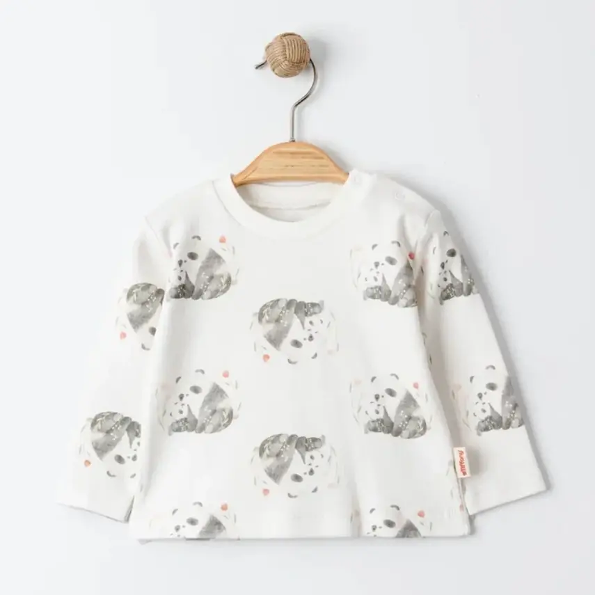 Tiffany Bebek Sweatshirt 3lü Rabbit Theme - 4