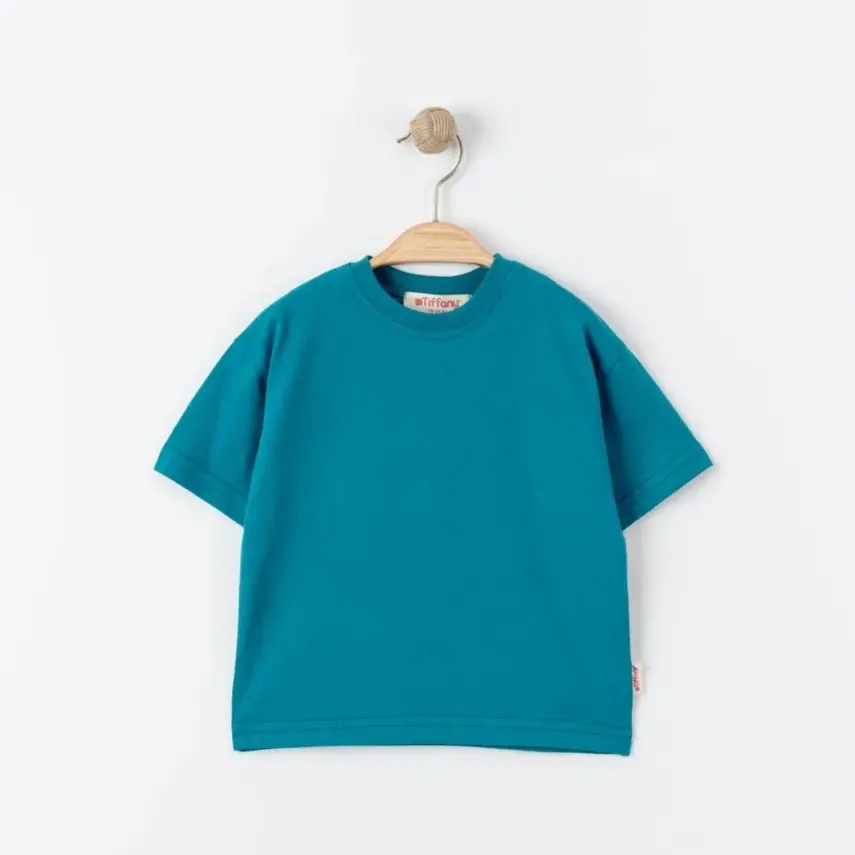 Tiffany Bebek T-Shirt Basic Süprem Mint - 1