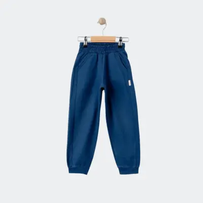 Tiffany Çocuk Eşofman Altı Oversize Theme Lacivert - 2