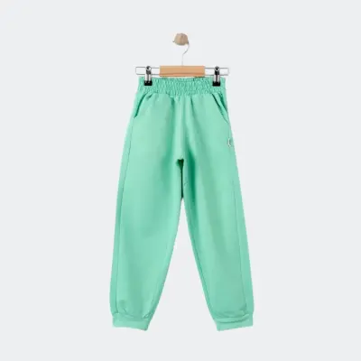 Tiffany Çocuk Eşofman Altı Oversize Theme Turkuaz - 2