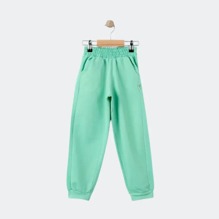 Tiffany Çocuk Eşofman Altı Oversize Theme Turkuaz - 2