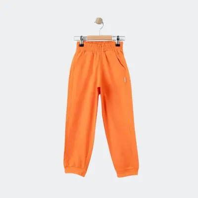 Tiffany Çocuk Eşofman Altı Oversize Theme Turuncu 