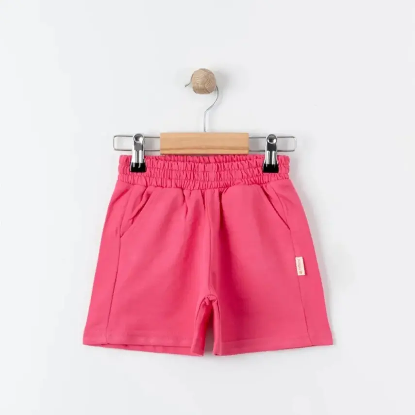 Tiffany Çocuk Şortu Oversize Theme Fuşya - 1