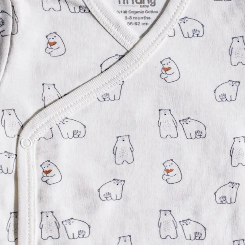 Tiffany Çocuk Zıbın Takımı 3lü Bears Organic Theme - 2