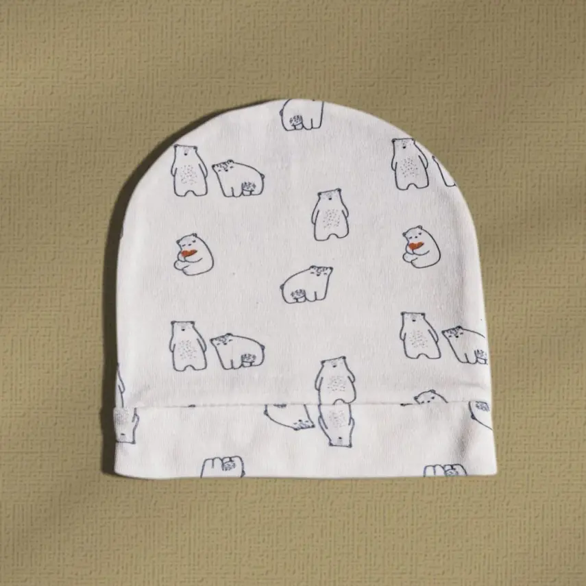 Tiffany Çocuk Zıbın Takımı 3lü Bears Organic Theme - 3