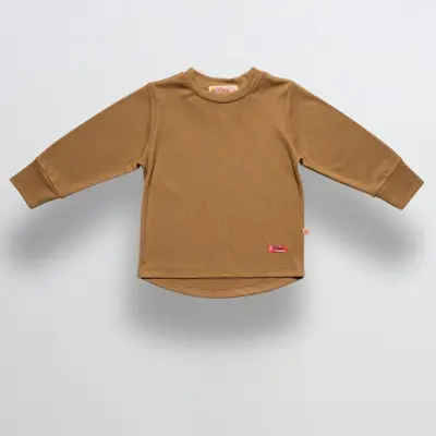 Tiffany Erkek Termal Pijama Takımı Hardal (1)