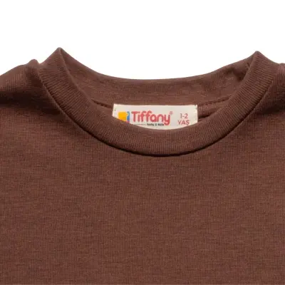 Tiffany Erkek Termal Pijama Takımı Kahverengi - 6