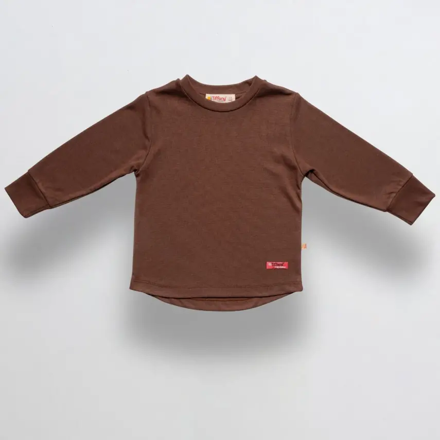 Tiffany Erkek Termal Pijama Takımı Kahverengi - 9