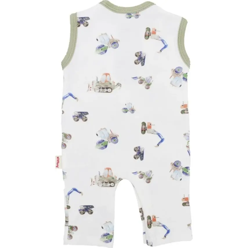 Tiffany Erkek Tulum Atlet Work Machine Theme - 2