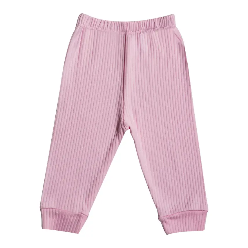 Tiffany Kız Pantolon Patiksiz Raporlu Basic Theme Pembe - 6